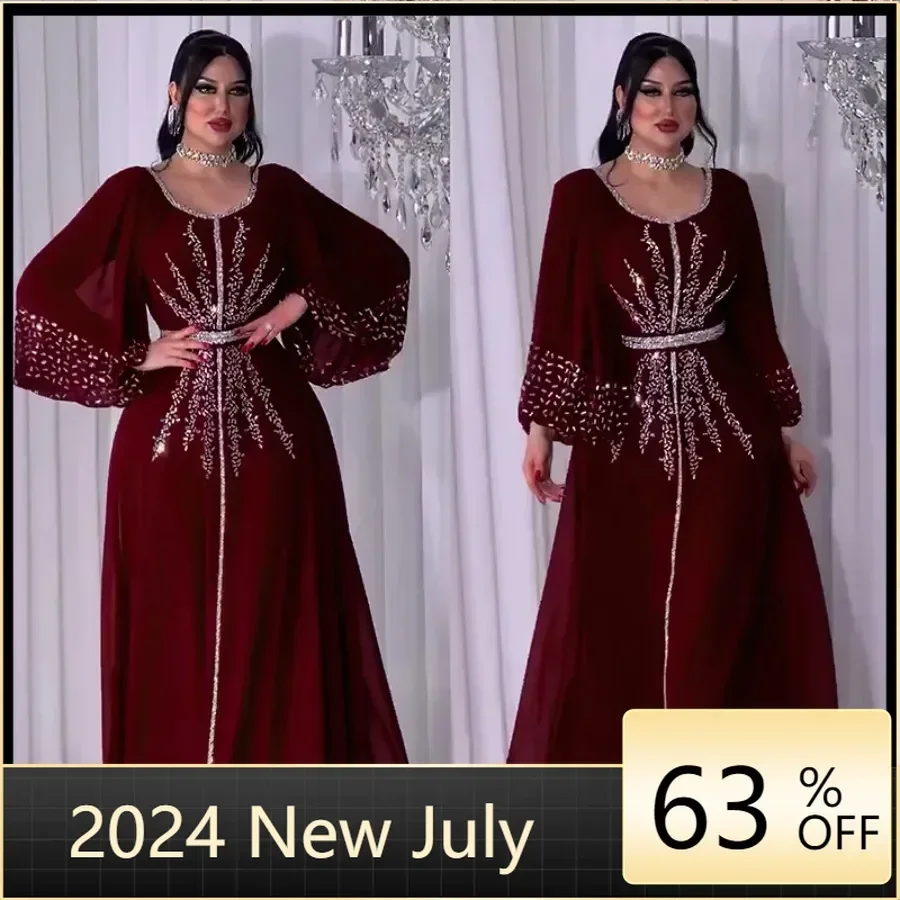 

Summer African Dresses for Women Elegant African Half Sleeve O-neck Polyester Long Maxi Dress Gowns Kaftan Muslim Abaya Outfits