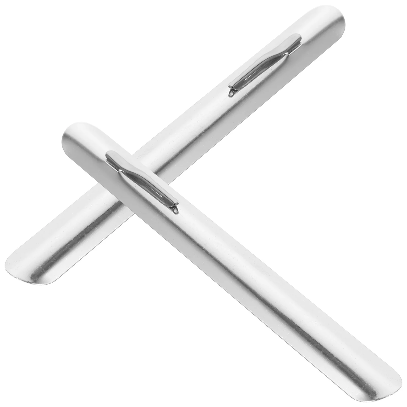 2 Pcs Bread Crumb Scraper Tabletop Cleaner Razor Blade Sweeper Brush Accessories for Home Stainless Steel Restaurant Metal