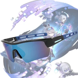 Game Honkai: Star Rail Cosplay Silver Wolf Glasses Eyewear Sunglasses Adult Unisex Party Prop Accessories