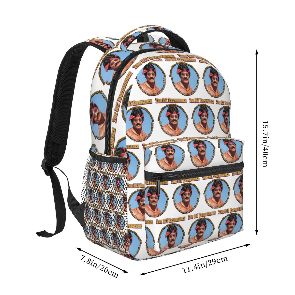 Mike Mentzer The Heavy Duty Experience Backpacks Boys Girls Bookbag Children School Bags Cartoon Travel Rucksack Shoulder Bag