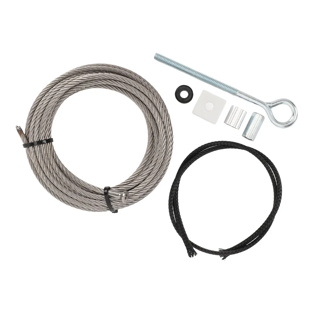 Flexible 22305 RV Slideout Cable Repair Kit 5/32 Inch Stainless Steel Flexible RV Wire Multi-Purpose Wire RV Maintenance
