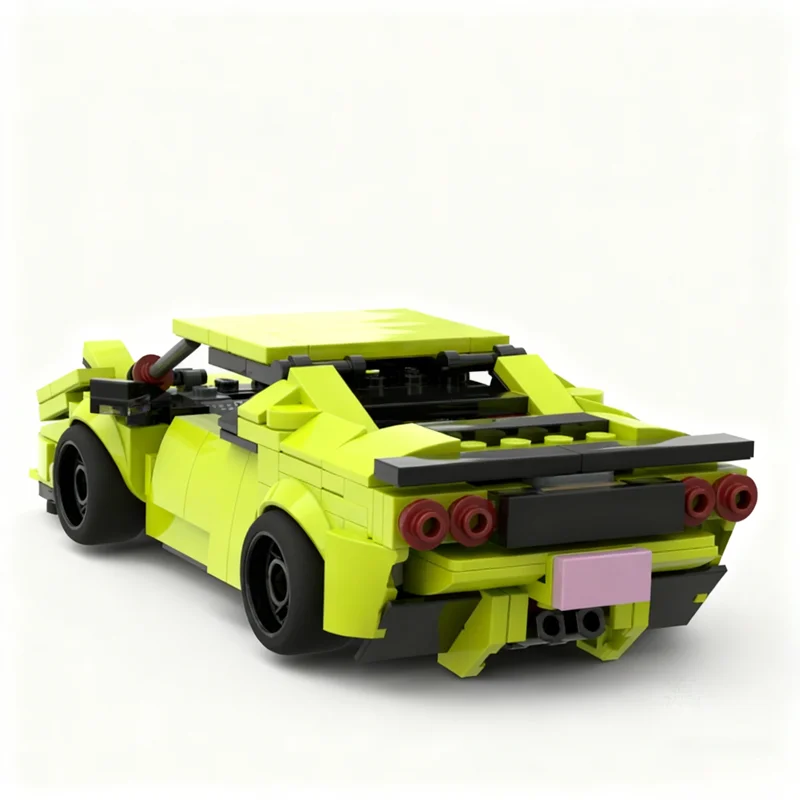 287pcs MOC Lamborghiniesd Diablo Alt City Champions Model Building Toy Blocks Construction DIY Christmas Gifts Creative Idea