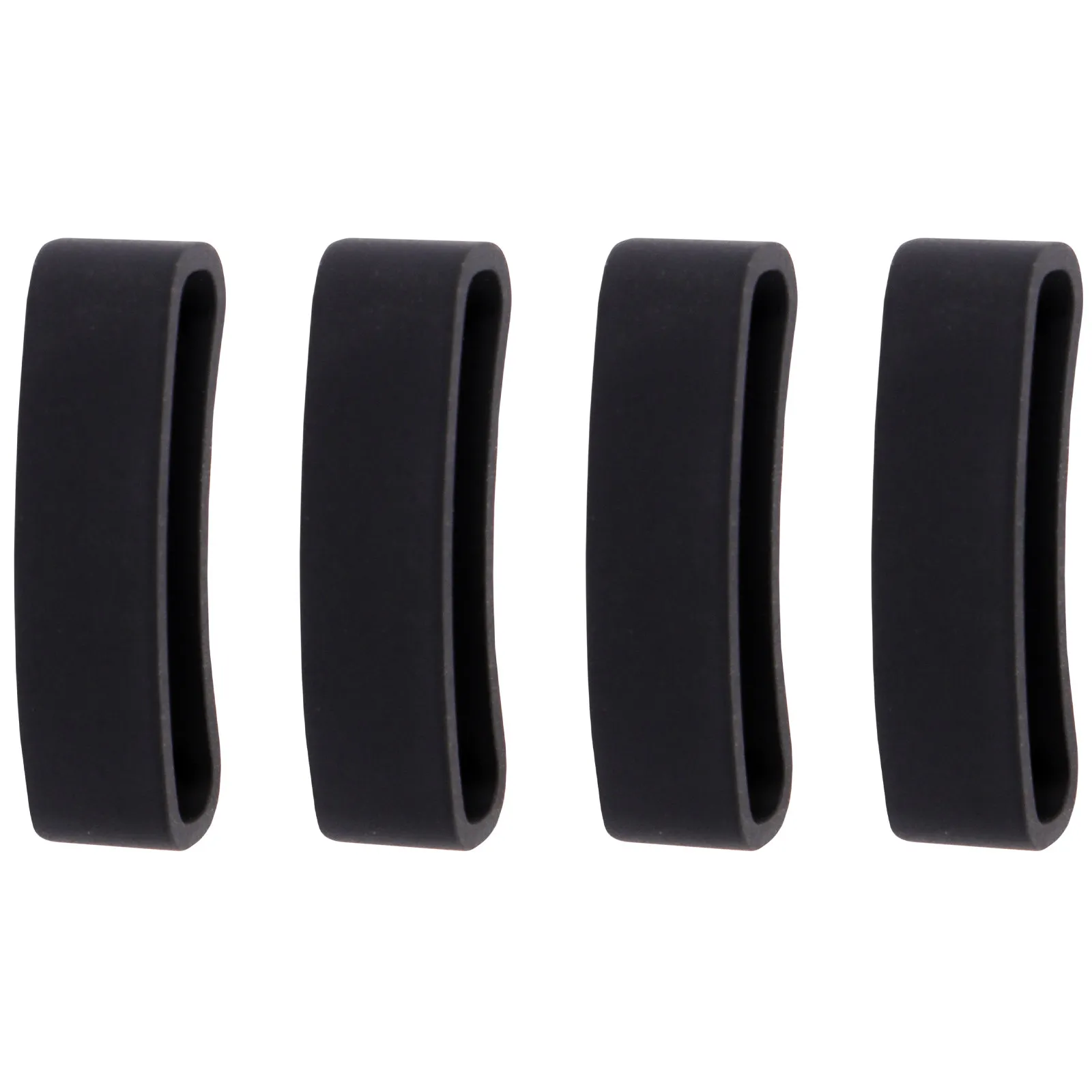 4Pcs Sturdy Watch Band Buckle Loop Keeper Anti-Fall Secure Fastening Soft Comfortable Lightweight for Smartwatch