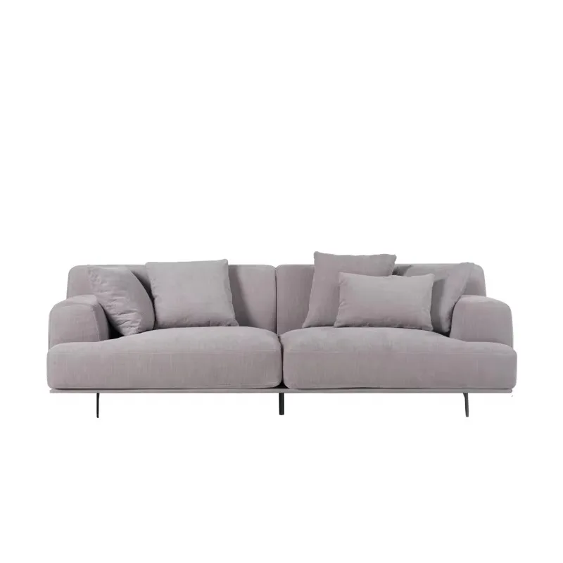 Scandinavian Style Living Room Nordic Design Modern Corner Sectional Sofa Set Home Fabric Velvet Modular Sofa Luxury Furniture