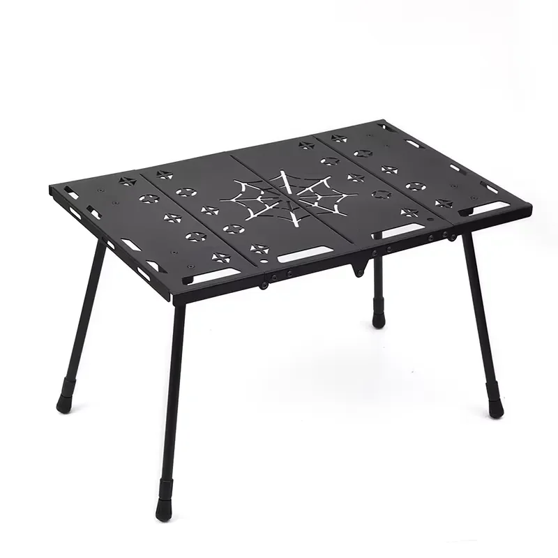 Heavy Duty Aluminum IGT Tactical Table Modular Folding Camping Desk Lightweight Portable Outdoor Picnic BBQ Gear Equipment
