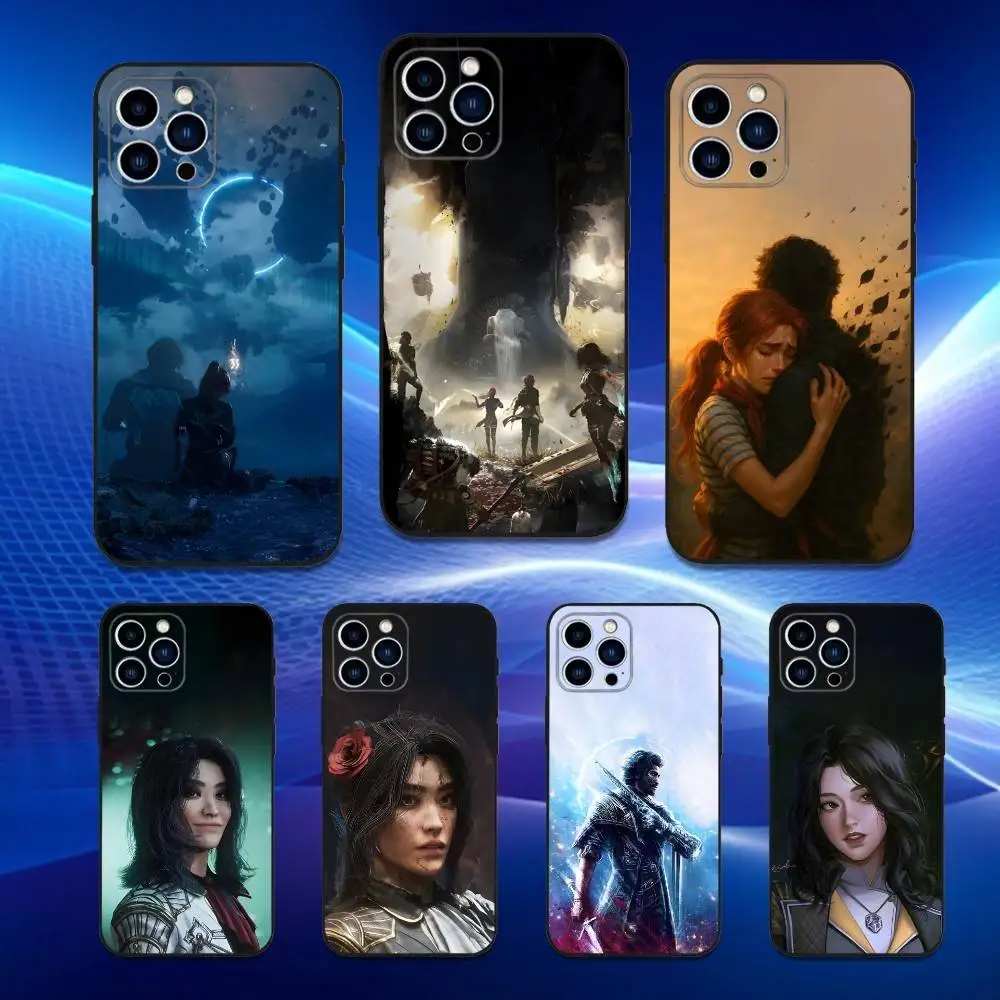 

C-Clair O-Obscur-33 Game Phone Case For iPhone 17,16,15,14,13,12,11 Plus,Pro Max,XS,X,XR,SE,Mini,8,7,Soft Silicone Black Cover