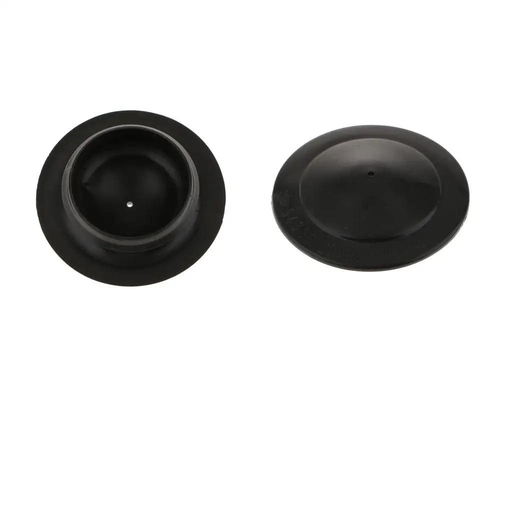 Black Shock Strut Cap Front Suspension Mount Cover Dustproof Suspension E90 Style for 07-11 Compatible Cars