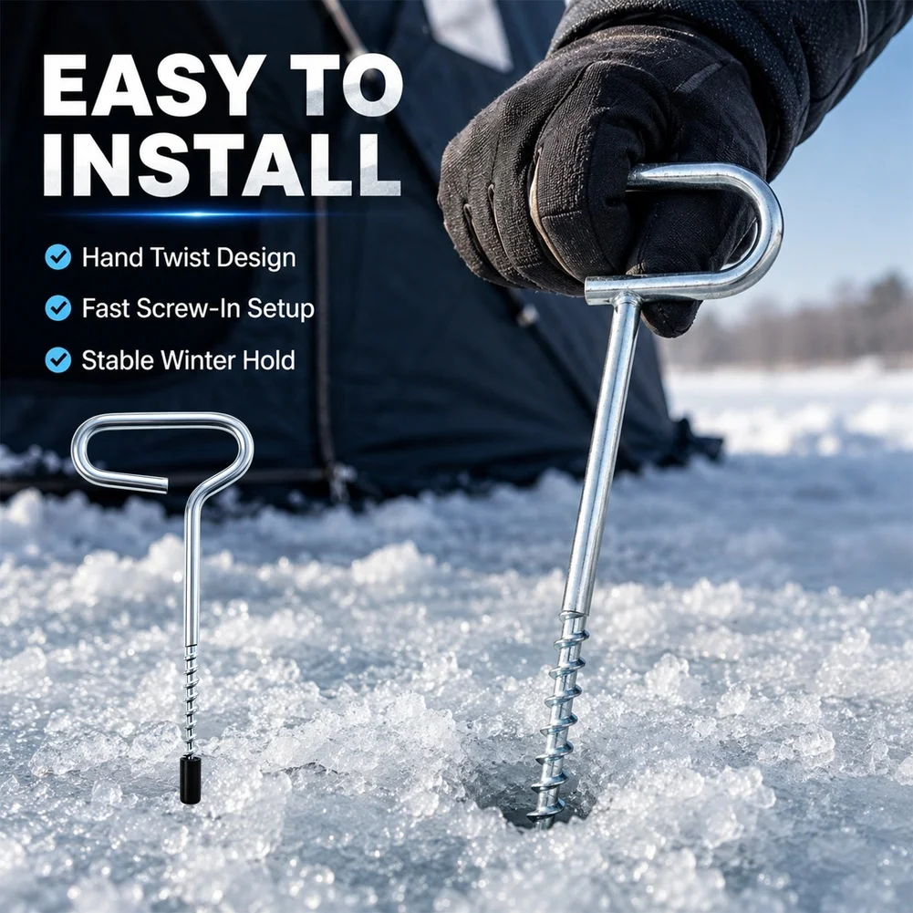 steel-spiral-ice-screw-anchor-17cm-for-winter-fishing-tent-shelter-ground-stake-ice-nailer-for-ice-auger-and-stability