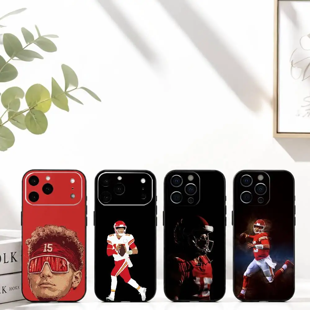 Funda para Teléfono con Diseño de la Estrella del Rugby S-Shaun Edwards para iPhone 17, 16, 15, 14, 13, 12, 11 Plus, Pro Max y Otros Modelos, Cubierta Negra Suave
