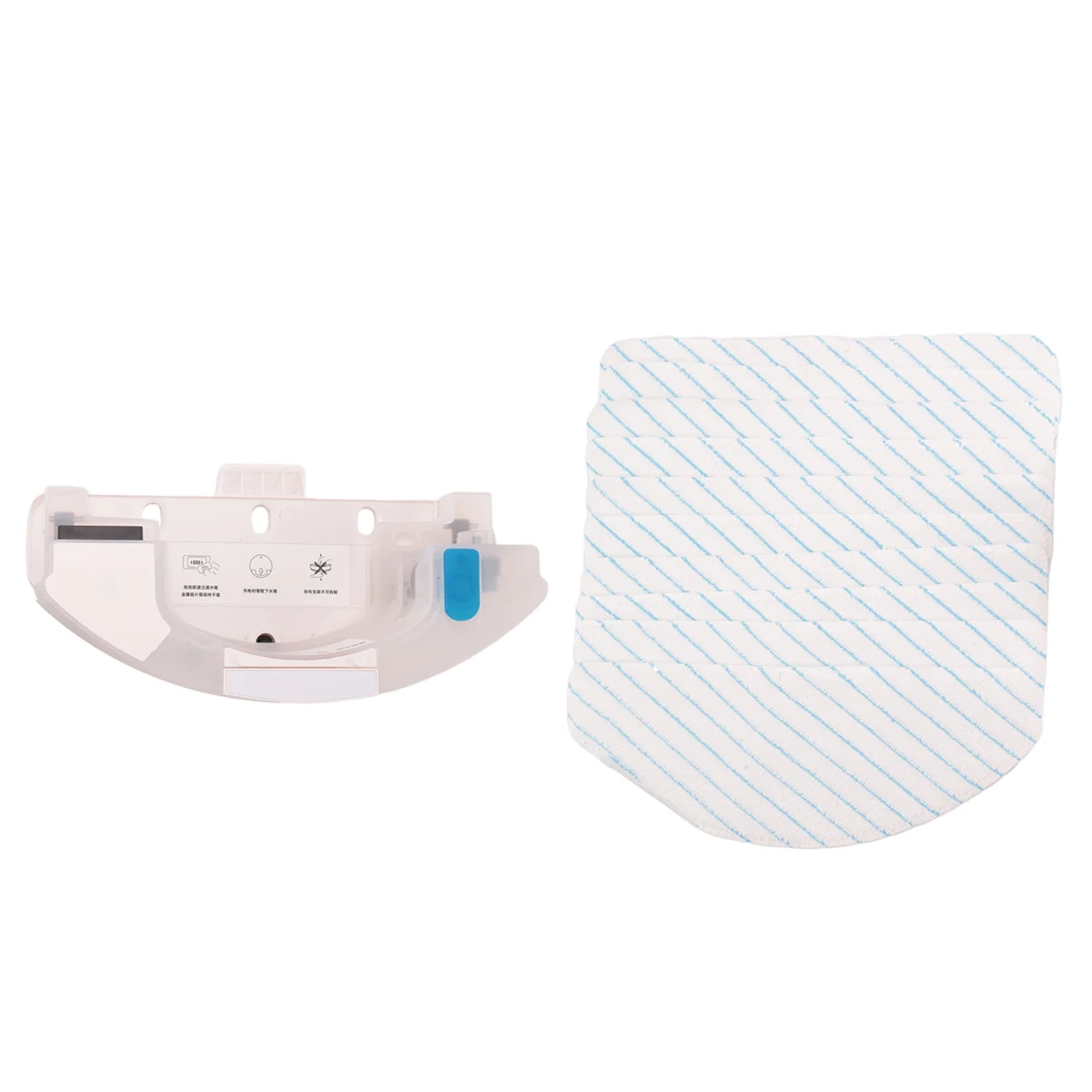 Water Tank and Mop Cloth for Ecovacs Deebot OZMO T8/T8+/T9/T8 MAX/T8 AIVI/T9 Max/T9 Power OZMO PRO Vacuum Cleaner Part