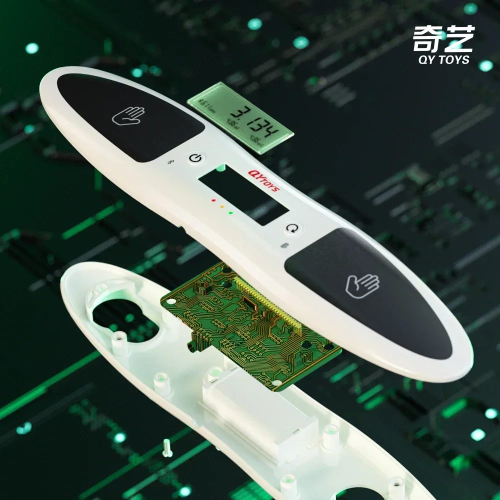 [ECube] QiYi Smart Magic Cube Timer Professional Speed Magico Cubo V2 Connects to Phones for Speed Cubing Competitions