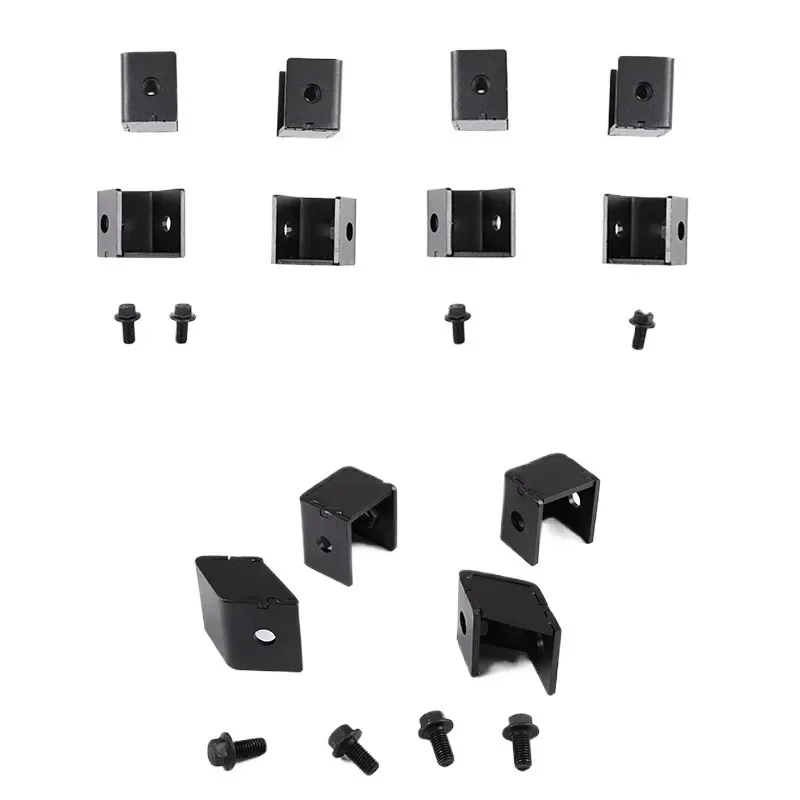 

For Toyota FJ Cruiser 2007-2021 Stainless Steel Black Car Front Row Seat Height Increase Bracket Interior Car Accessories