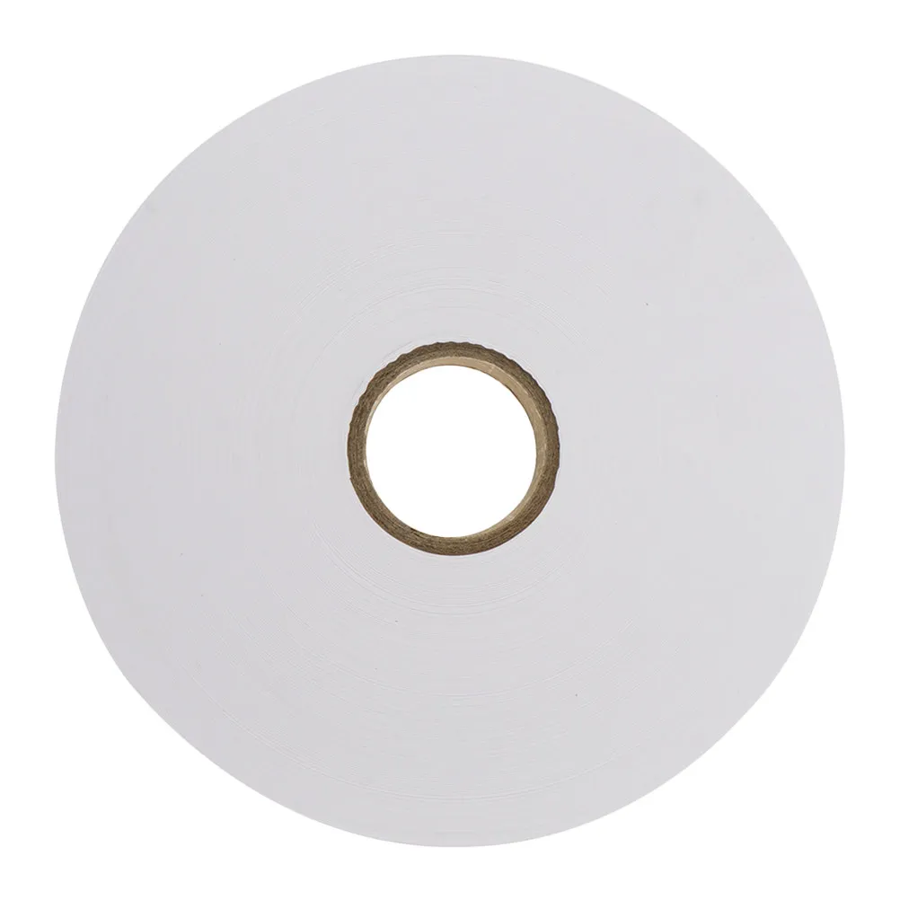 

1 Roll Blank Fabric Wash Labels Nonwoven Clothing Neck Tags Oil Resistant Fade Proof Easy Cut DIY Printable Blank Garment Wash