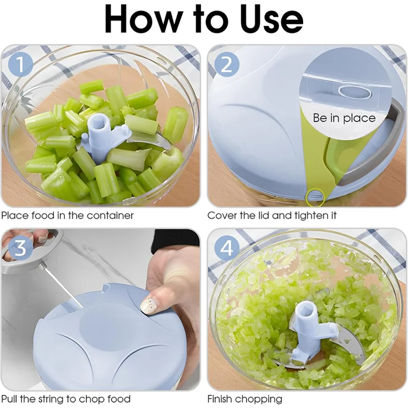 Hacheur alimentaire, hachoir à - Vegetable Chopper avis et prix
