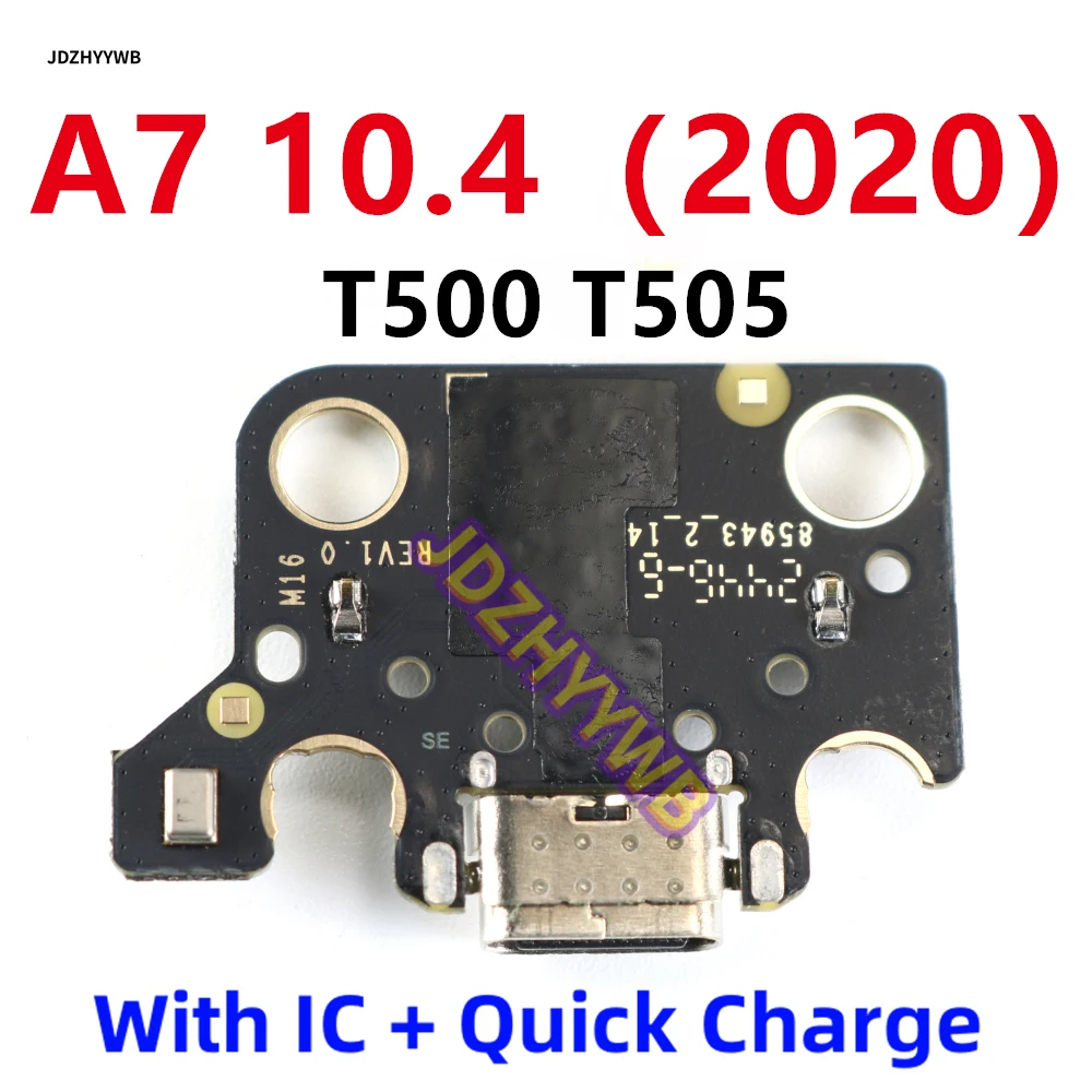 USB Charging Dock Connector Port Socket Jack Charge Board Flex Cable For Samsung Galaxy Tab A7 10.4" inch 2020 T500 T505 SM-T500 image 2