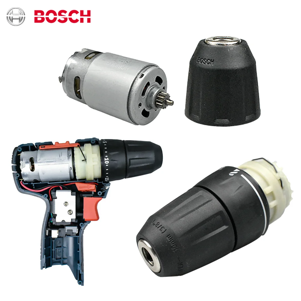 BO*CH Electric Hand Drill Accessories GSR120-LI 12V Motor Switch Gearbox Chuck Charger