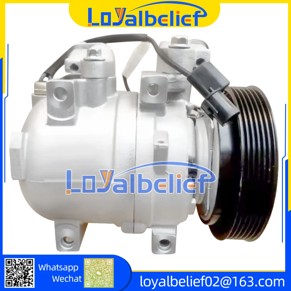 AC Compressor with Clutch For Ssangyong Actyon Kyron 6641300115 6652300311 6652300511 6641300015 DKV14C