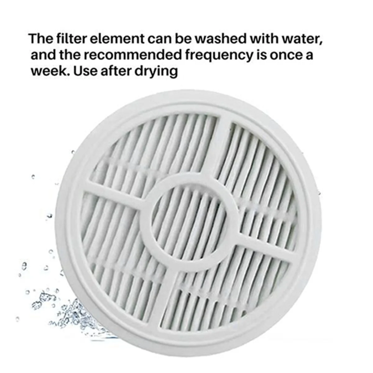 مجموعة مرشح إسفنجية فريدة من نوعها لقطع غيار المكنسة الكهربائية لإزالة العث Pro B402HW B402CN #1