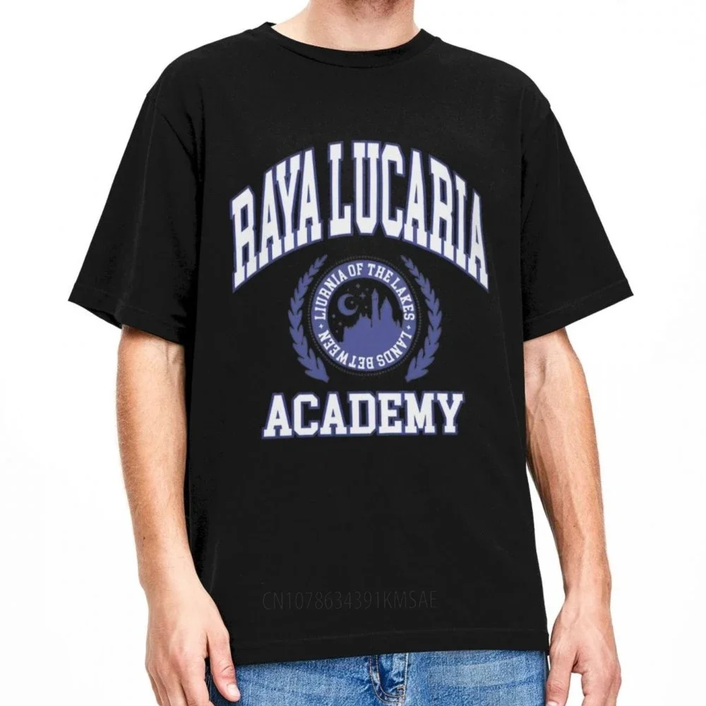 Eldened Ringed Raya Lucaria Academy T Shirt Men Women's Cotton Tees Shirt Classic Clothes