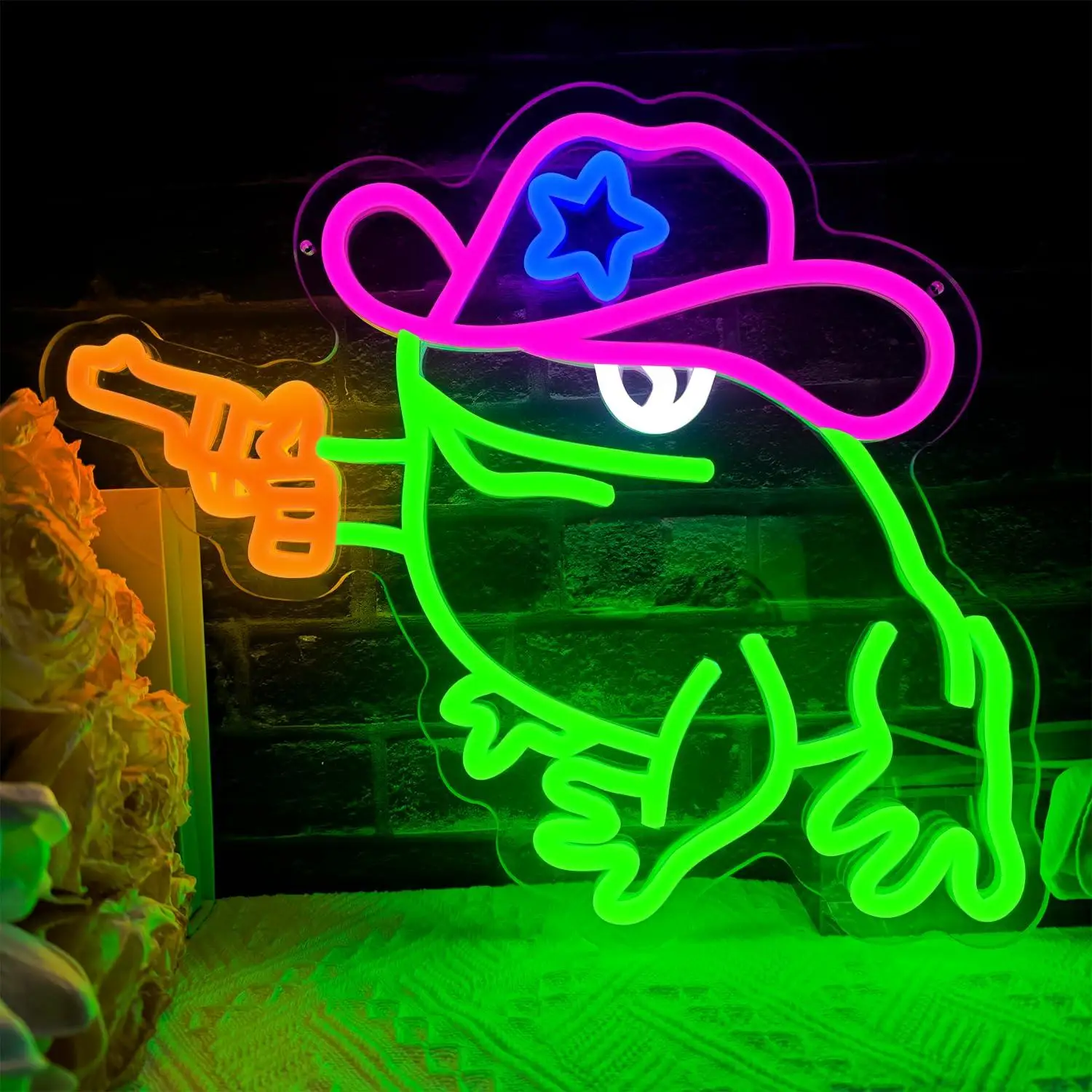enseigne-neon-cowboy-frog-lumieres-led-a-intensite-variable-usb-pour-chambre-d'enfant-salle-de-jeux-chambre-a-coucher-decoration-de-la-maison-enseignes-de-bar-decoration-murale