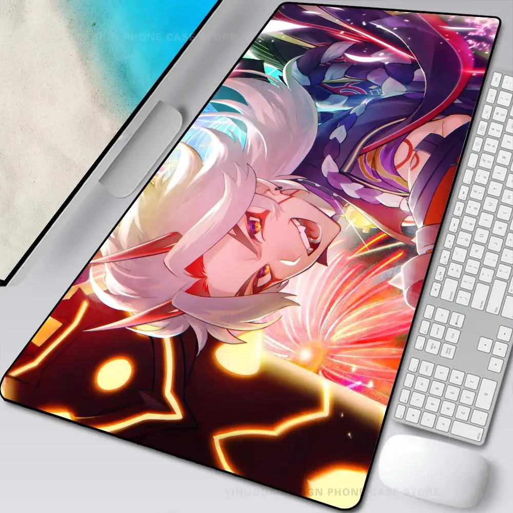 Arataki Itto Kuki Shinobu Mouse Mat Desk Mat With Pad Gaming Accessories Prime Gaming XXL Keyboard Pad Stitch Padding Mat