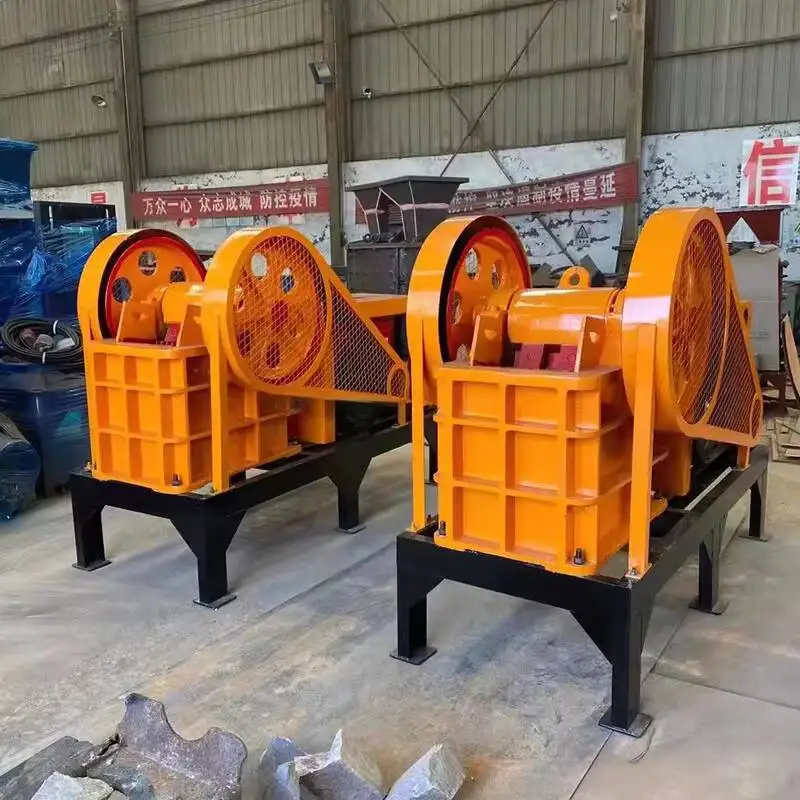 

Rock Crusher With Motor Diesel Engine For Sale Jaw Pe 200X300 250X400 400X600