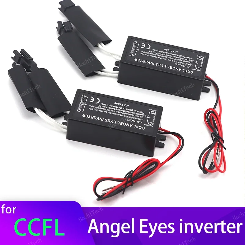 

2x Inverters Ballast for CCFL Angel Eyes Halo Rings High Brightness & Low Consumption Output female converter transformer blocks