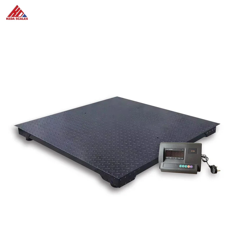 Keda Scales Stainless Steel Electronic Platform Floor Scale 3t food electronic scale  for  industry or kitchen factory price