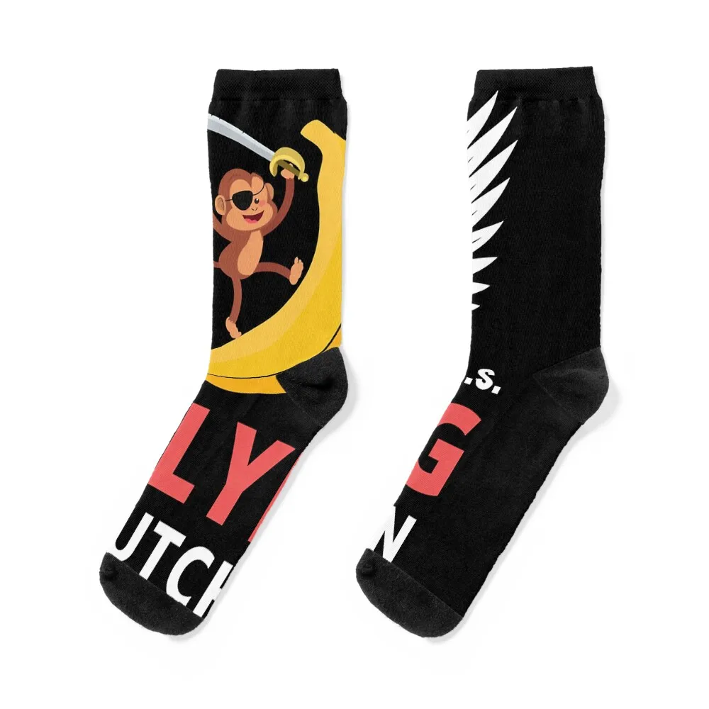 

UNS Flying Dutchman - Expeditionary Force - Shirt. Socks kawaii cartoon funny gift sports stockings Socks Girl Men's