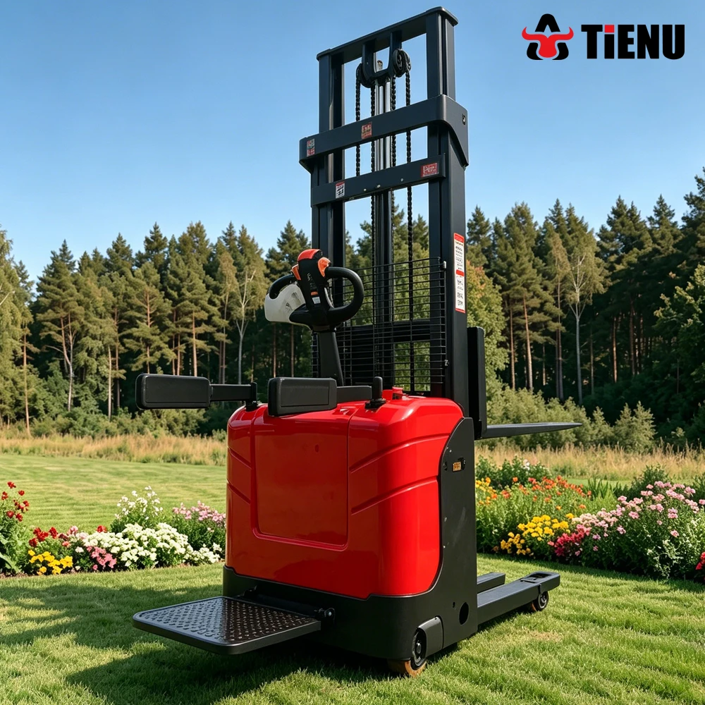 Customized Global Transport 2-ton/3-ton Electric Stacker Crane Narrow Aisle All-electric Stacker Crane