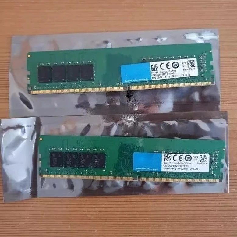

Для настольной памяти Intel 8G DDR4 2133 UDIMM 1,2 В CL15 CT8G4DFS8213