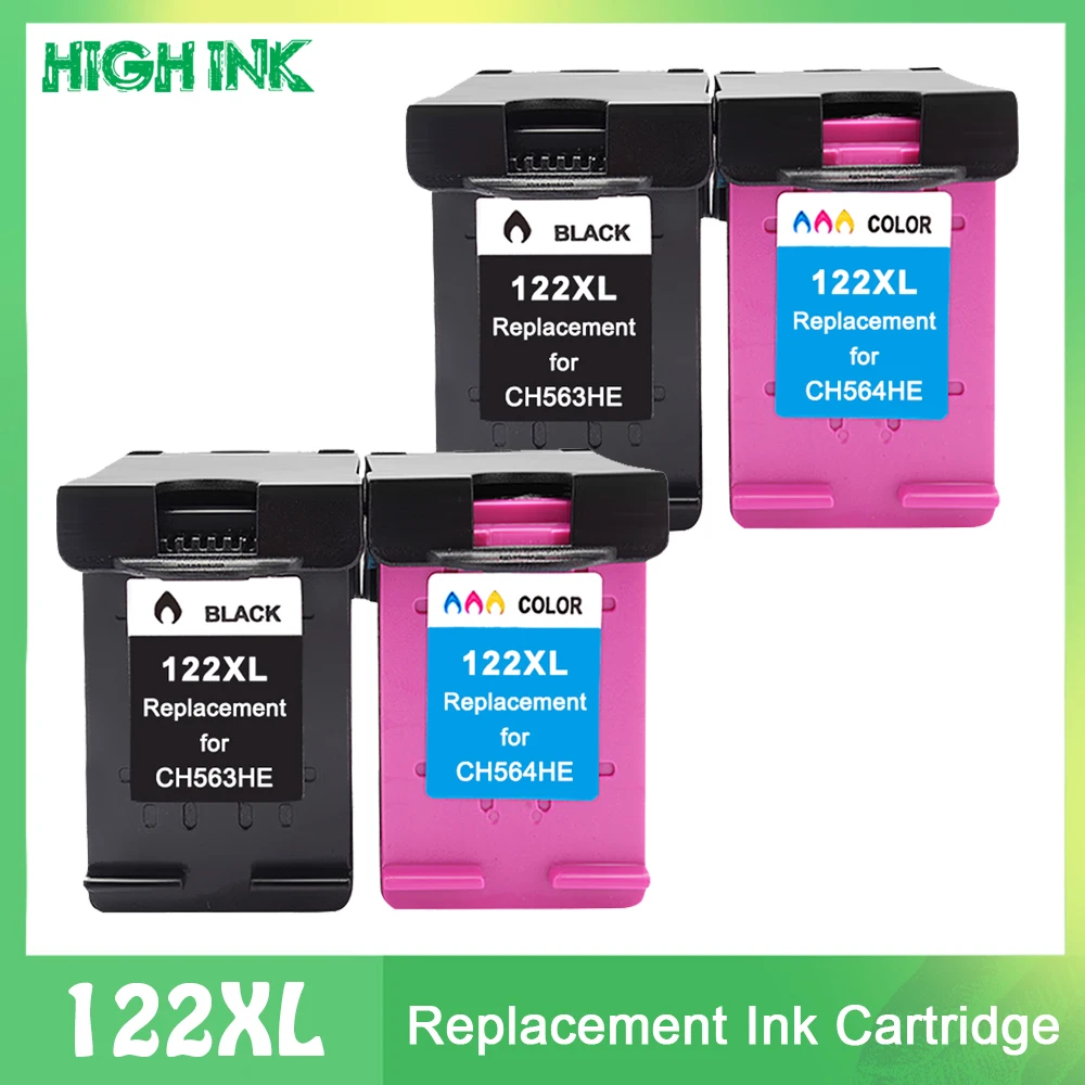 122XL Compatible For HP122XL ink cartridges HP 122 XL hp122 For HP Deskjet 1000 1050 1050A 1510 2000 2050 3000 3050 Printer