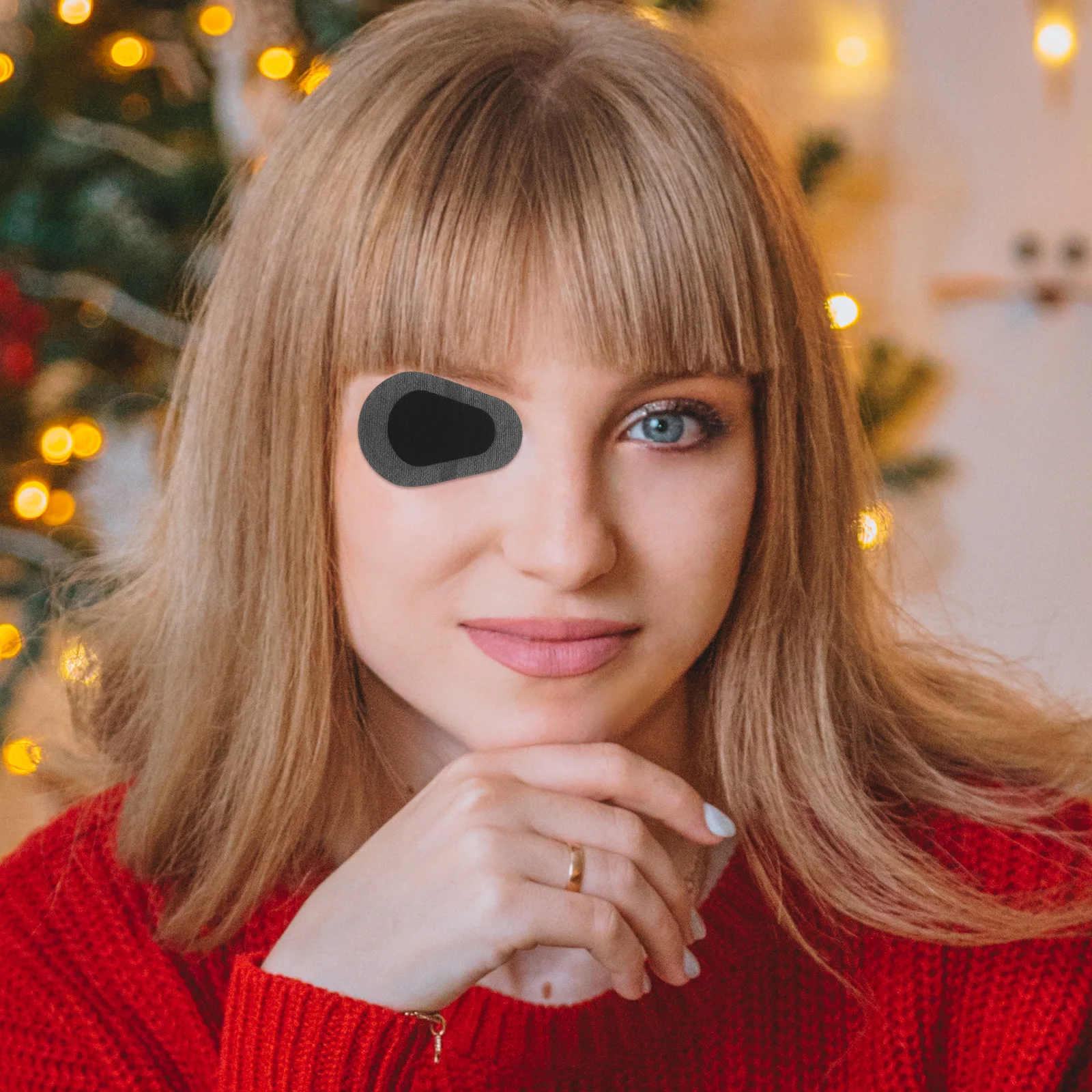 

20pcs Adhesive Patches For Lazy Light Blocking Vision Training Patch Nonwoven Breathable Eye Patch For Kids