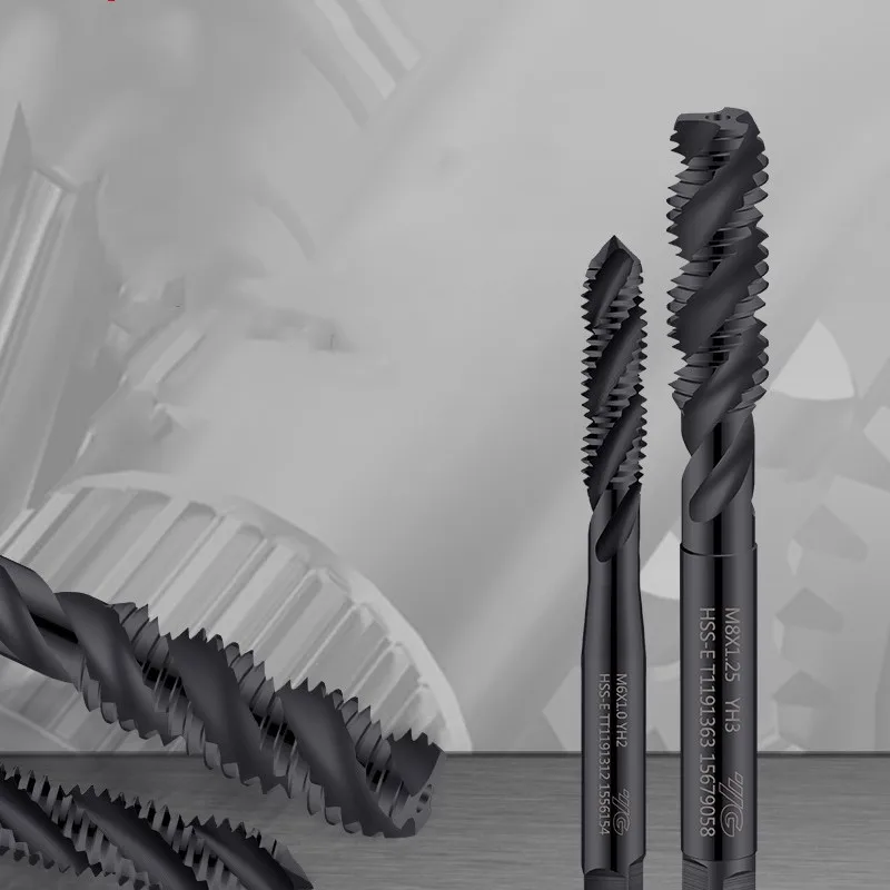 Imagem -06 - Japão Metric Spiral Fluted Tap Parafuso de Máquina Hss Torneiras de Rosca para Perfuração Cega yg Hsse Inox