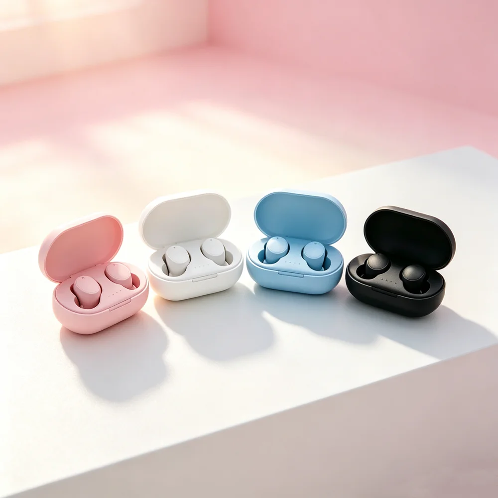 Bluetooth 5.3 Headphones TWS Wireless Earphones Noise Cancelling Sports Earbuds Hifi Sound In Ear Headset