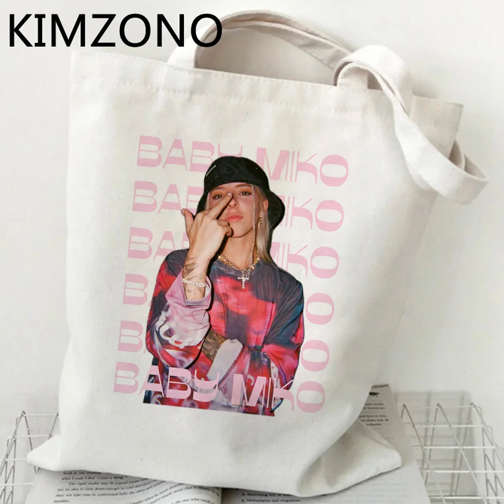 Young Miko shopping bag recycle bag shopper reusable jute bag bolso tote bag shoping jute tote net sac tissu