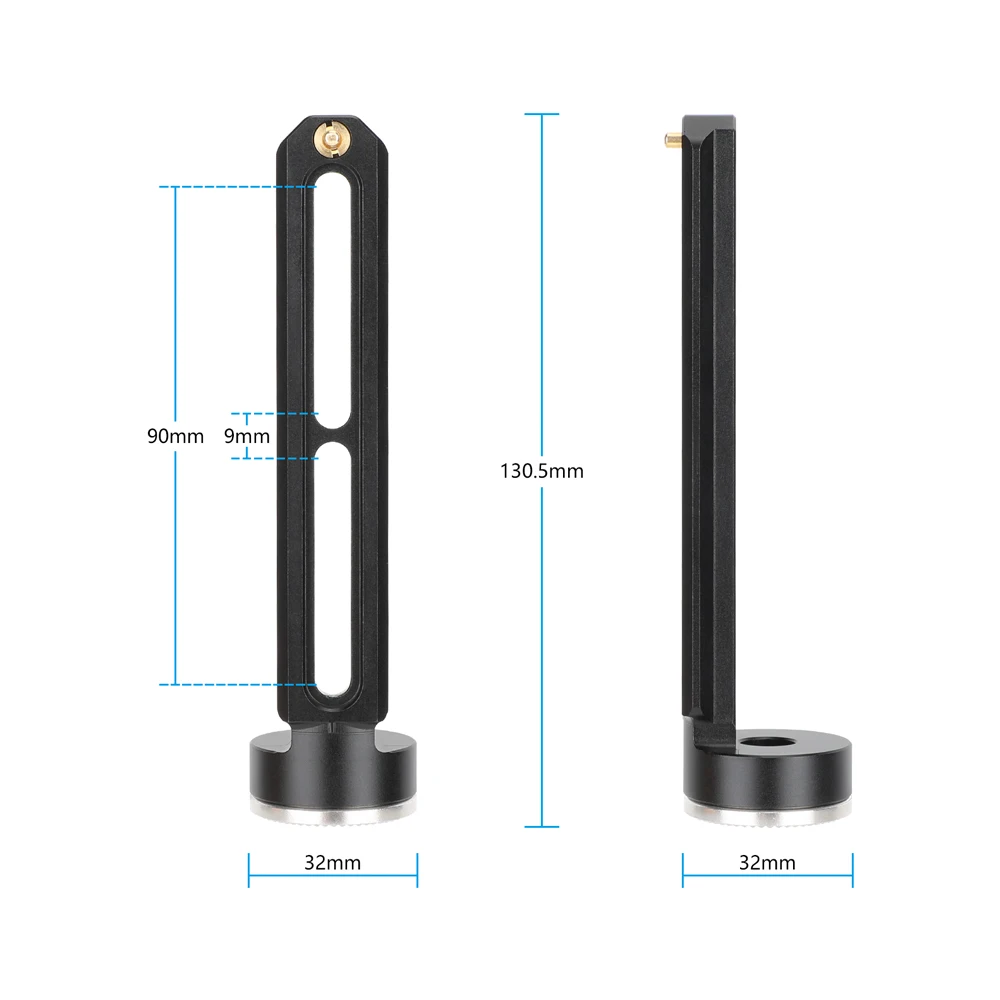 CAMVATE NATO Rail to Rosette Mount Adapter for ARRI Standard DIY Rig for RED DSMC2/Epic-W/Scarlet-W/Raven