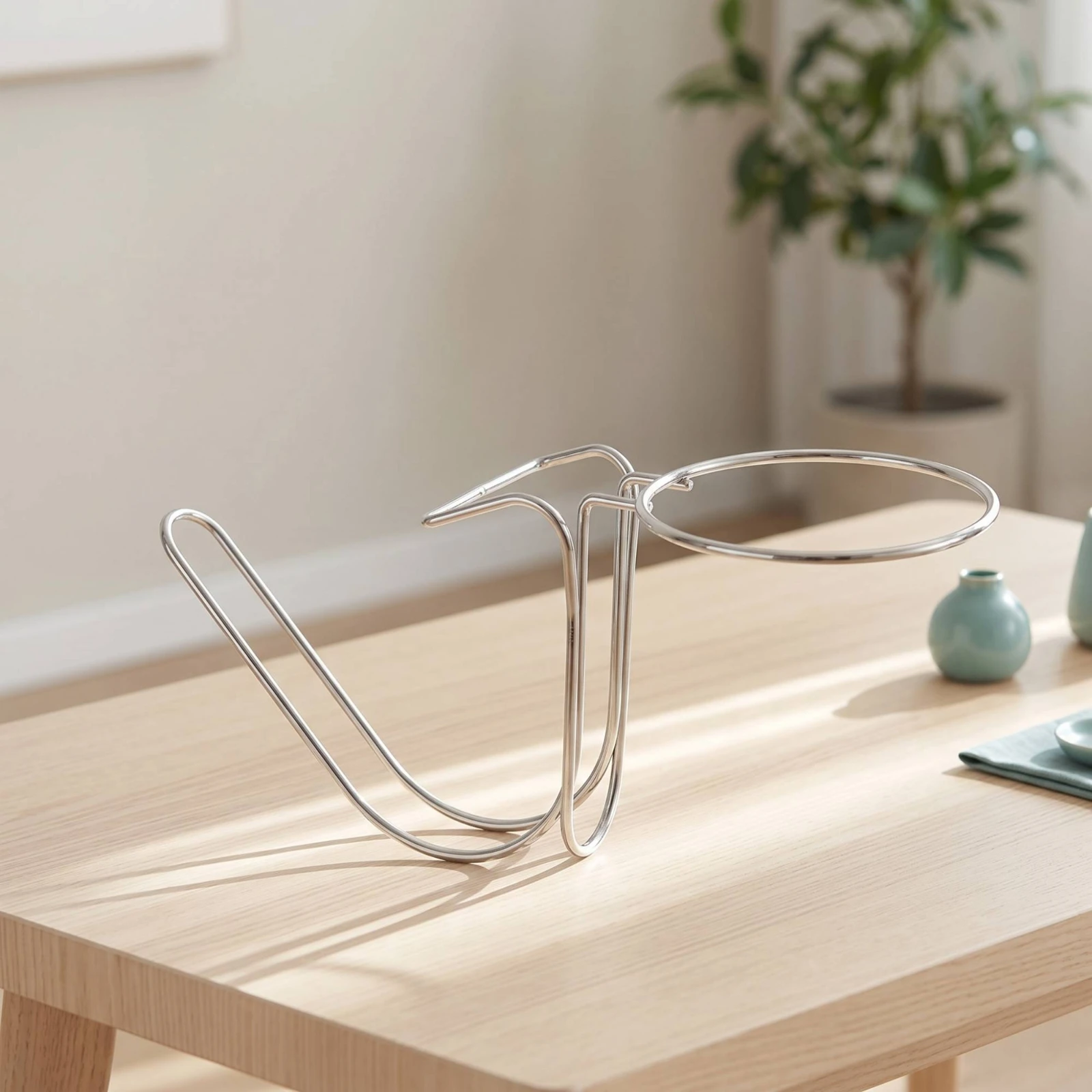 Tabletop Rack with Loop Easy to Install Ice Container Hanger Bracket Ice Container Hook Holder Compact Lightweight