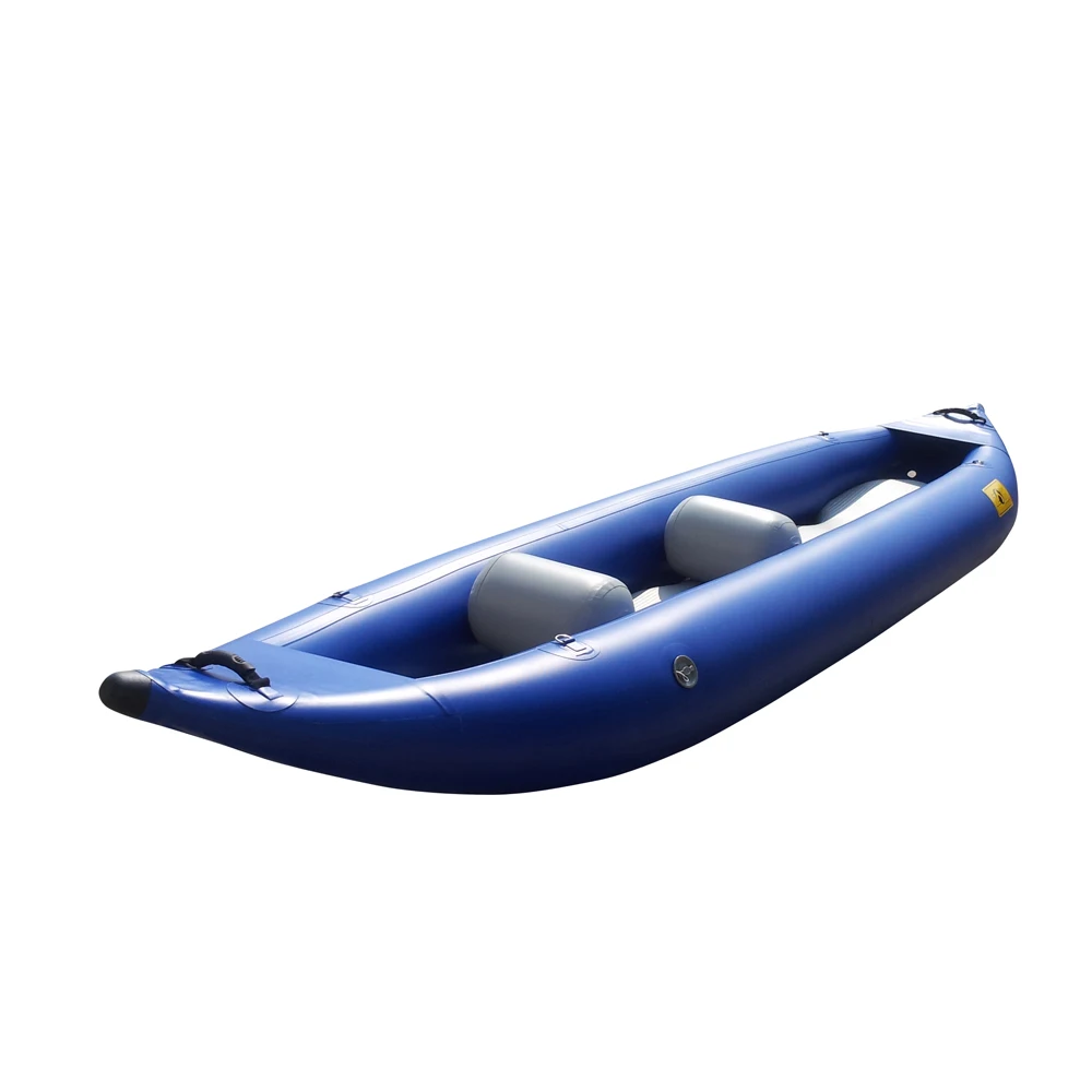 

1 Person Drop Stitch Foldable Canoe Boat Whitewater Sea Inflatable Kayak Carp Fishing Thermal Welded