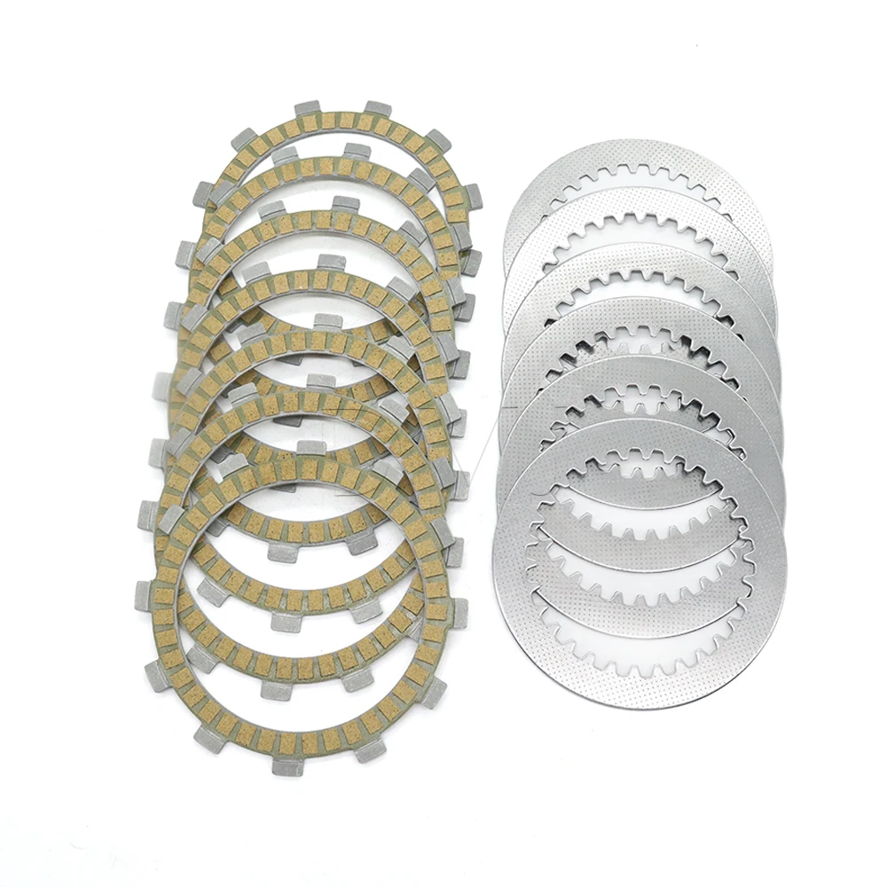 Motorcycle Steel Clutch Plate Friction Disc Kits For Kawasaki Z250 SL Ninja250 SL 250 Z250SL Motorcycle Accessories
