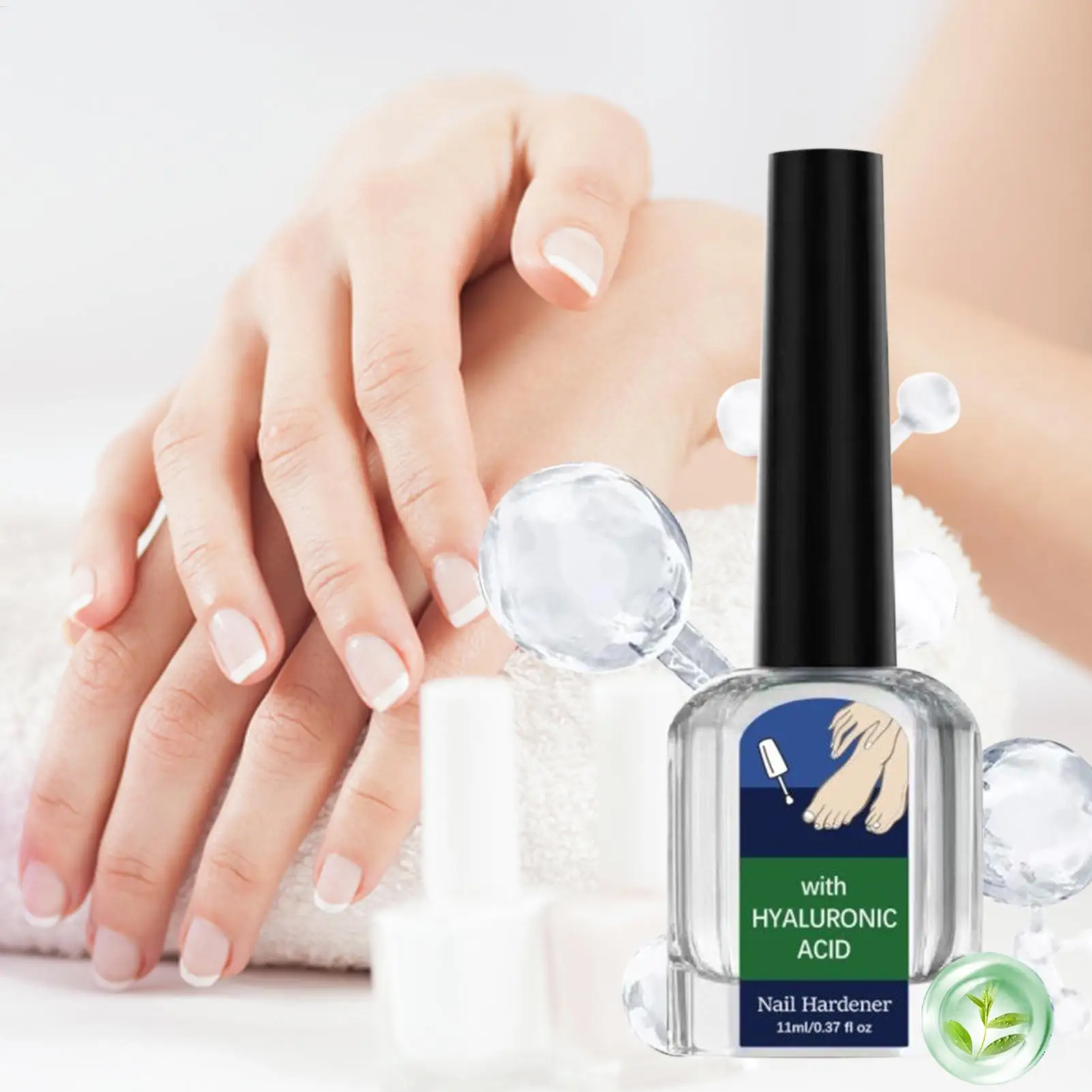 مقوي الأظافر الواقي اللطيف والامتصاص السريع لنمو الأظافر وكيل سائل لأظافر القدم والأصدقاء والزملاء المتحمسين في المنزل