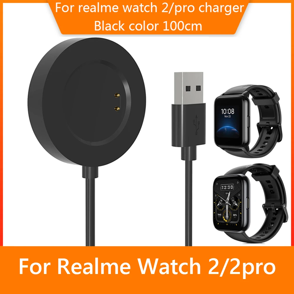 Smartwatch USB Charging Cable for Realme Watch 2/Pro Magnetic Charger Wire Dock Power Charger Station Instrument