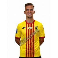 Polish Men's Football T-shirt, Polish Quick Drying Printed T-shirt, Korona Kielce 50th Anniversary