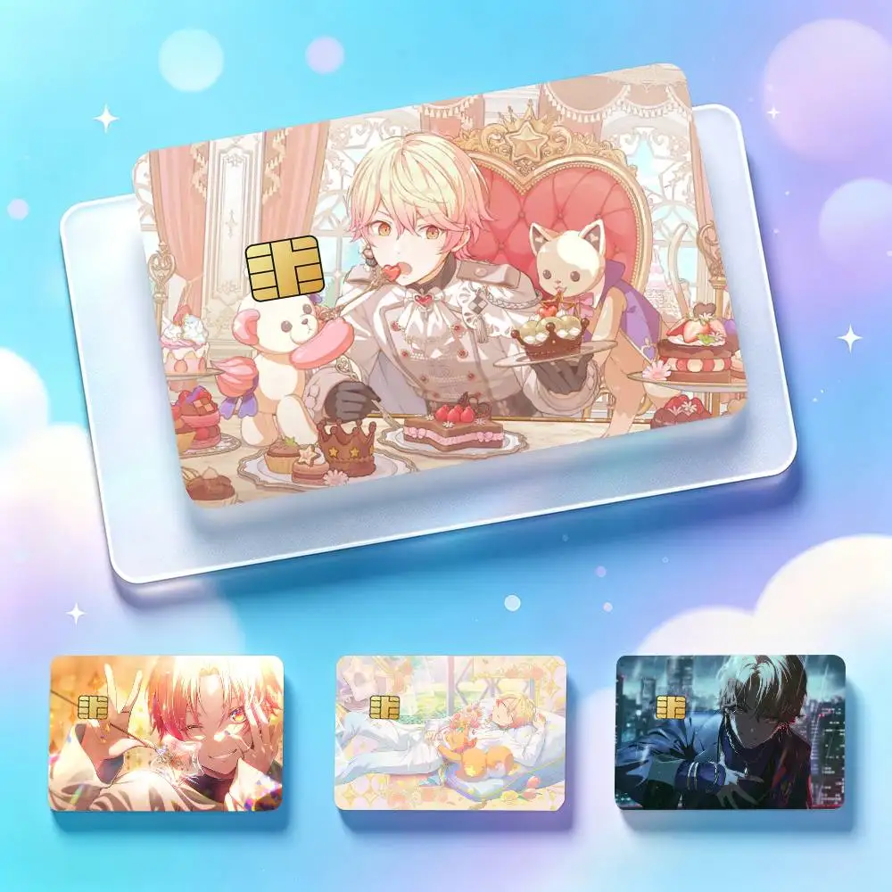 Tenma Tsukasa Game Project SEKAI Card Stickers for Bank Access Protective Waterproof Film Cover Sticker Surprise Gift