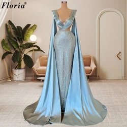 Middle East Mermaid Celebrity Dresses For Women Formal Occasion Dresses Vestidos De Noche Turkish Coutures Evening Gowns