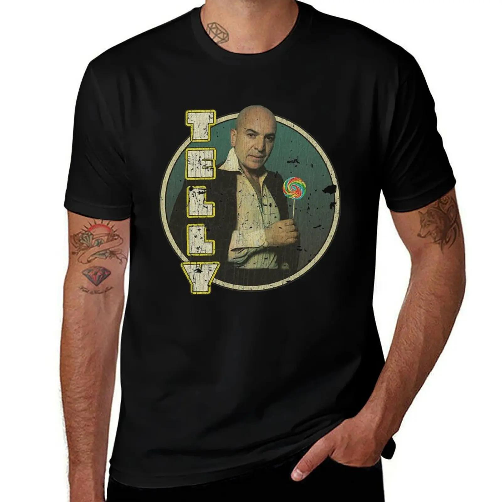 Kojak T-Shirt Functional Casual Short Sleeve Tee T-Shirt