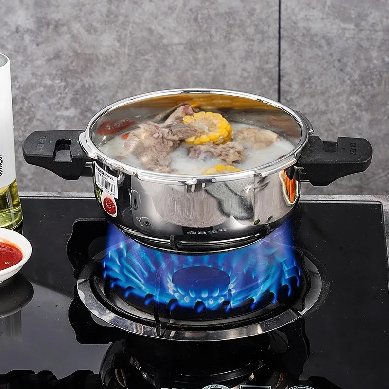 Kitchen Gas Pressure Cooker, 80KPa, Pressure Cooker, Rice Cooker, Energy-saving, Safety Protection, Fast Cooking Machinery