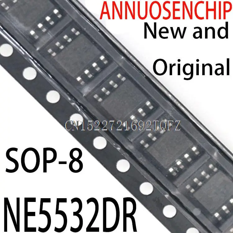 10PCS New and Original N5532 NE5532 NE5532D SOP-8 NE5532DR