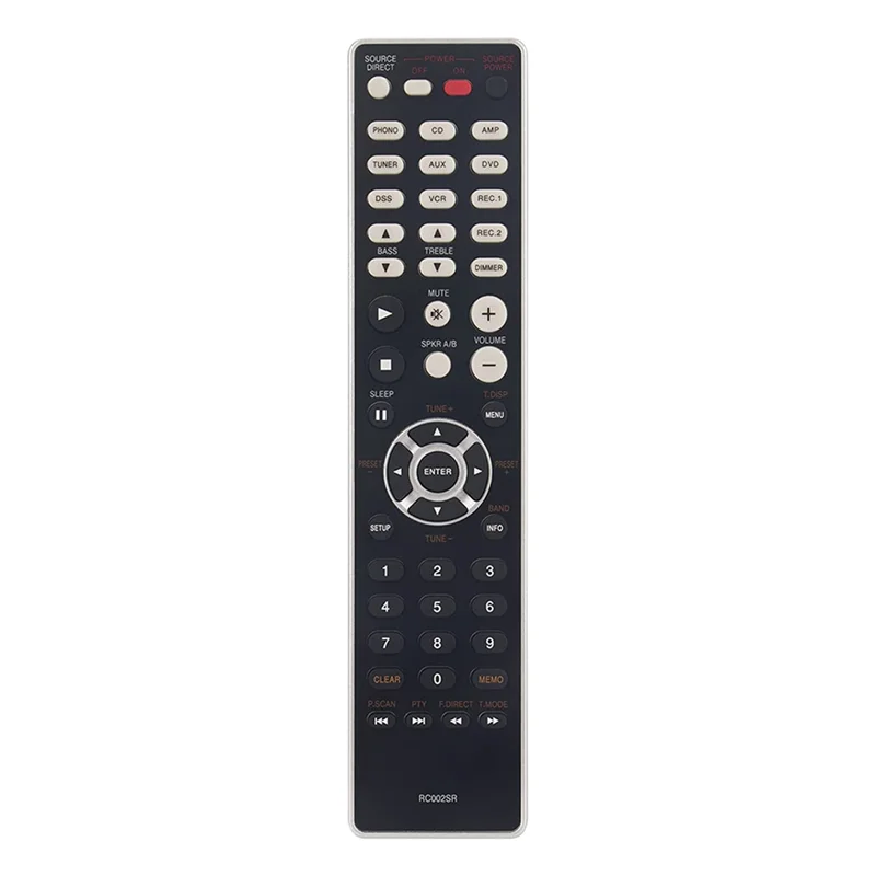 Rc002sr substituição do controle remoto para marantz, sr4023, sr5023, rc002sr