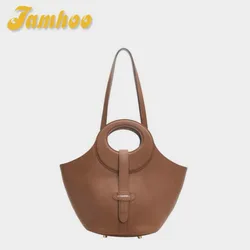 Jamhoo nuove borse a tracolla da donna di design di lusso borse a cesto di grande capacità Premium per borsa a secchiello da donna